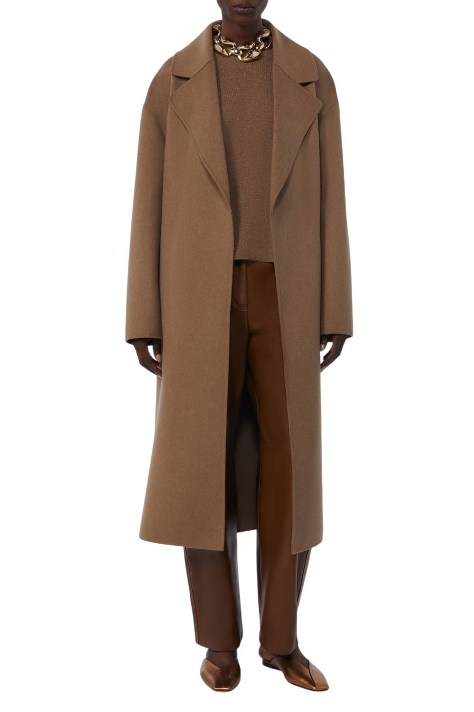 Женский Max Mara Пальто HOBBY из шерсти (цвет ), артикул 2619011091 | Фото 2