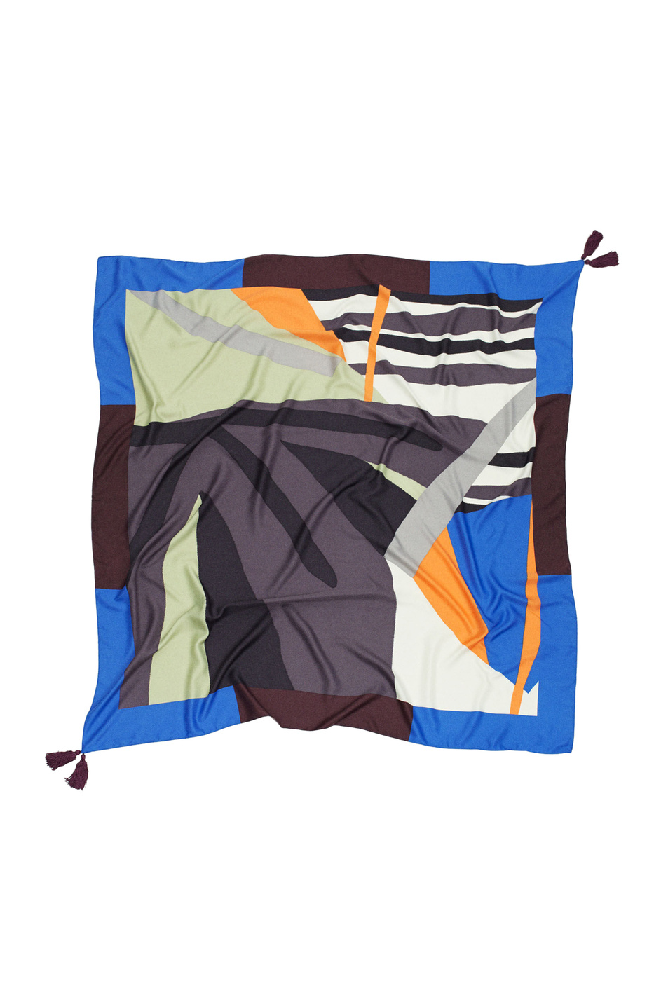 Parfois Квадратный шейный платок с принтом (цвет ), артикул 193178 | Фото 2