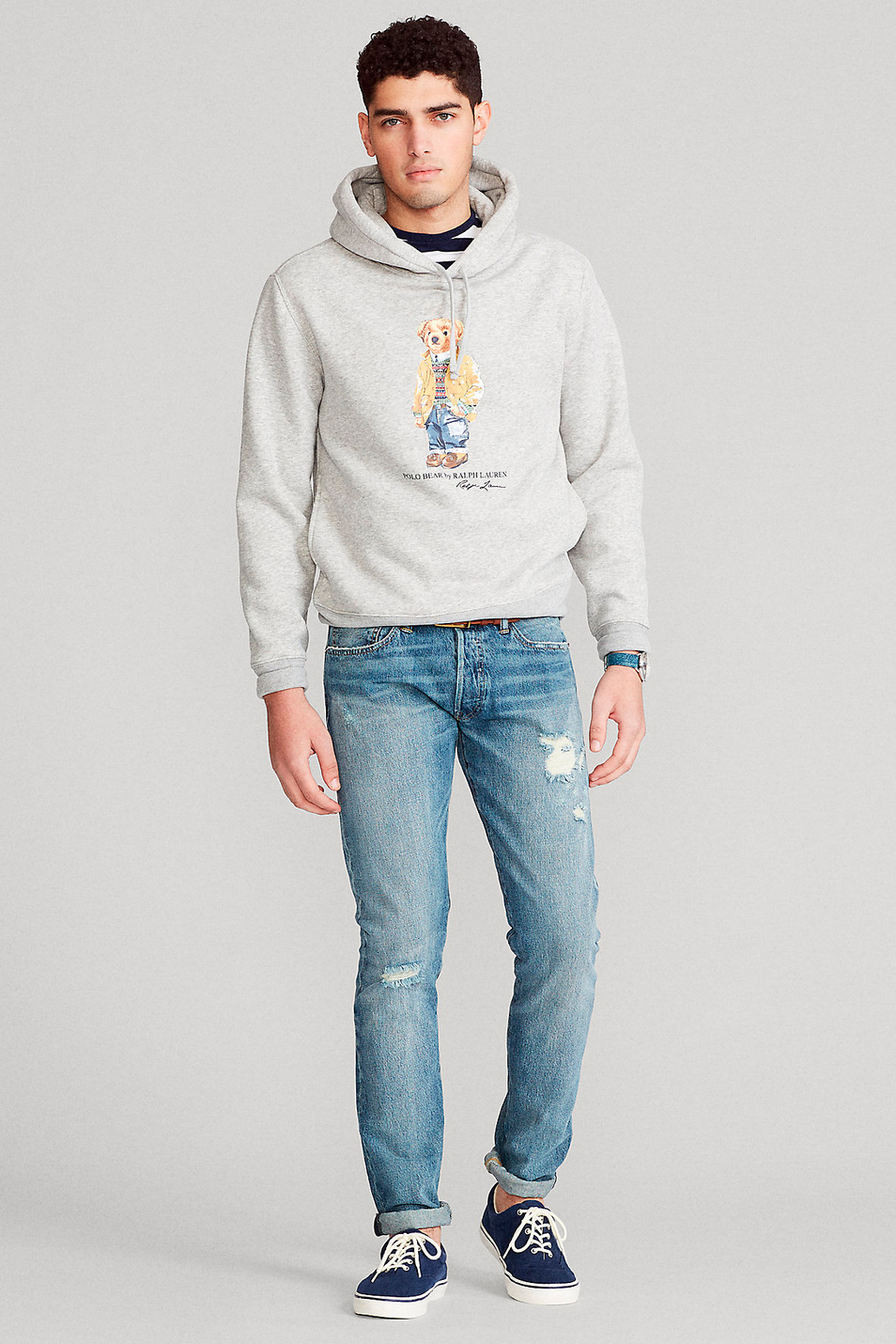 Мужской Polo Ralph Lauren Толстовка Polo Bear из флиса (цвет ), артикул 710829166002 | Фото 2