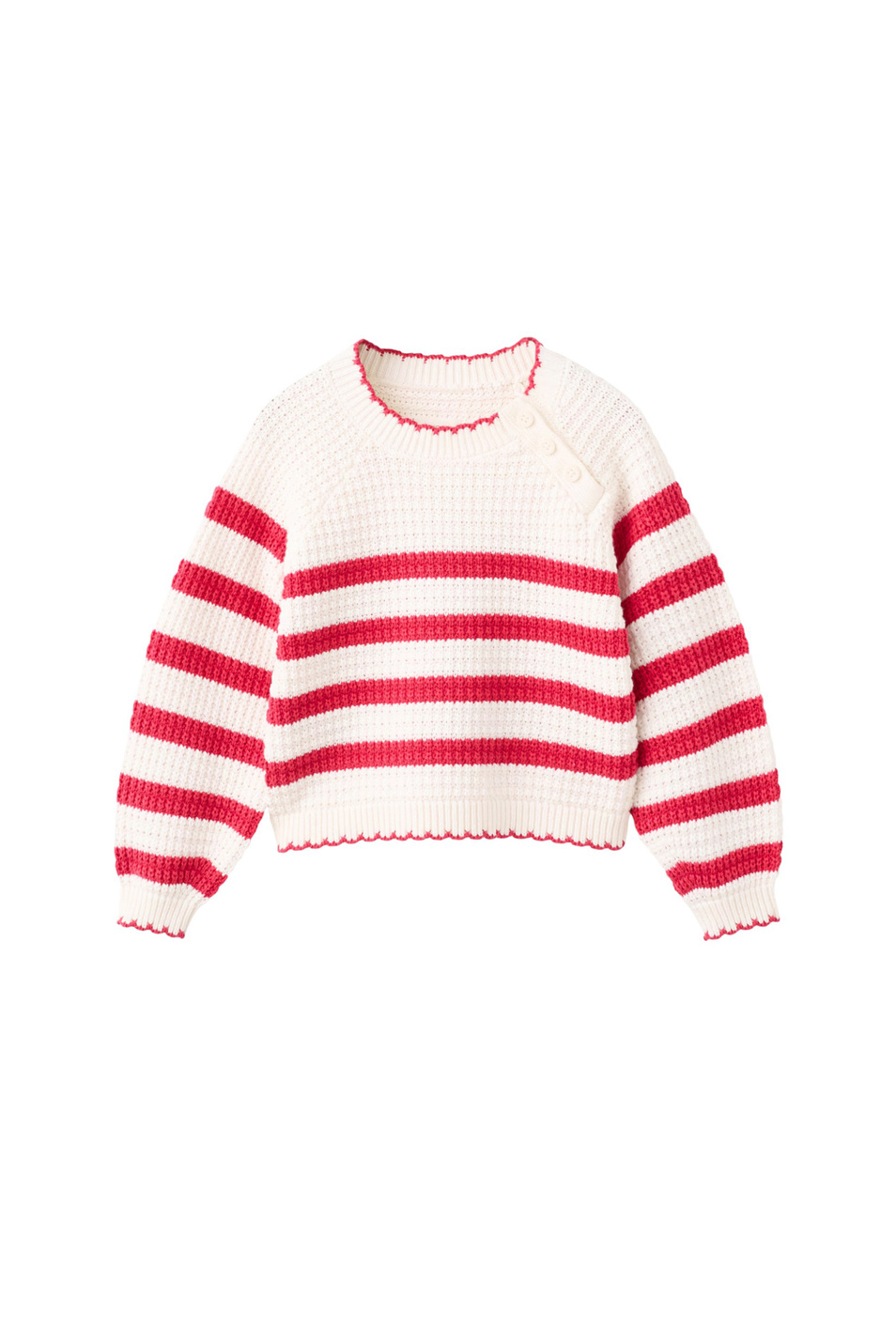 Девочкам Mango Kids Джемпер MARI в полоску (цвет ), артикул 27055151 | Фото 1