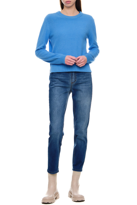Taifun Укороченные джинсы из смесового хлопка ( цвет), артикул 920976-19062 | Фото 3