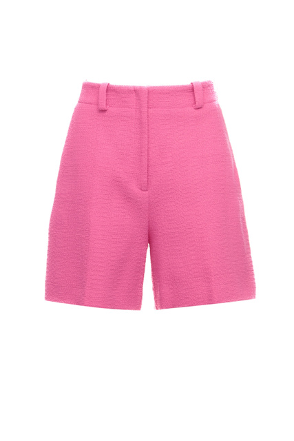 Трикотажные шорты|Основной цвет:Розовый|Артикул:50489244 | Фото 1
