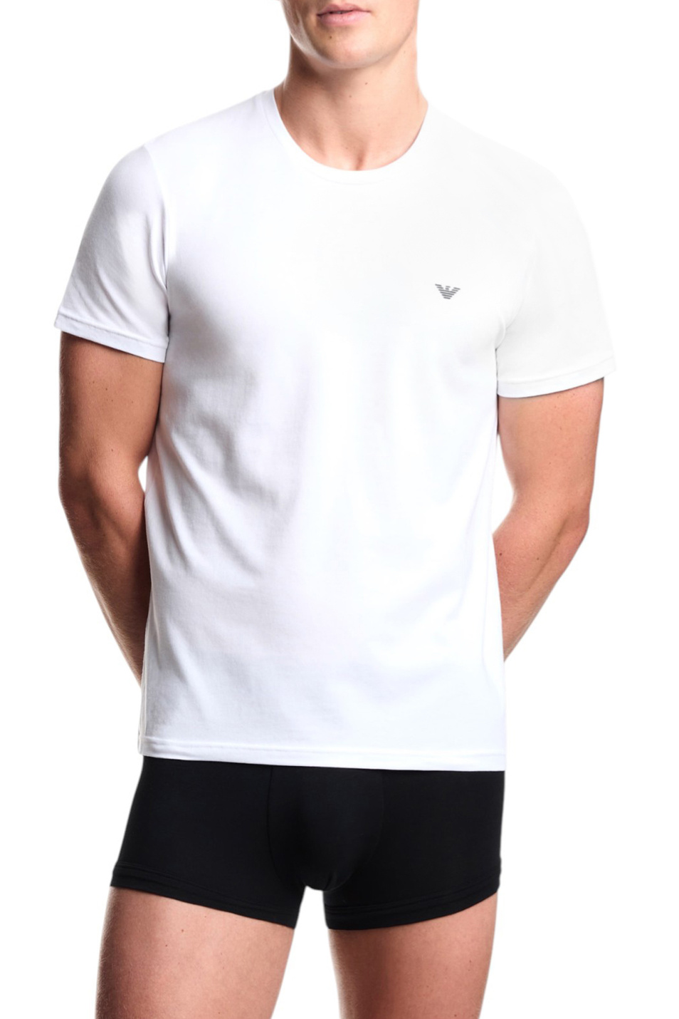 Мужской Emporio Armani Футболка в комплекте из 2 шт (цвет ), артикул EM000391-AF10776 | Фото 2