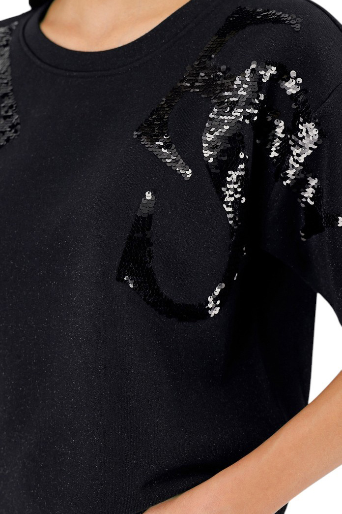 Женский Monari Футболка с пайетками (цвет ), артикул 808873 | Фото 5