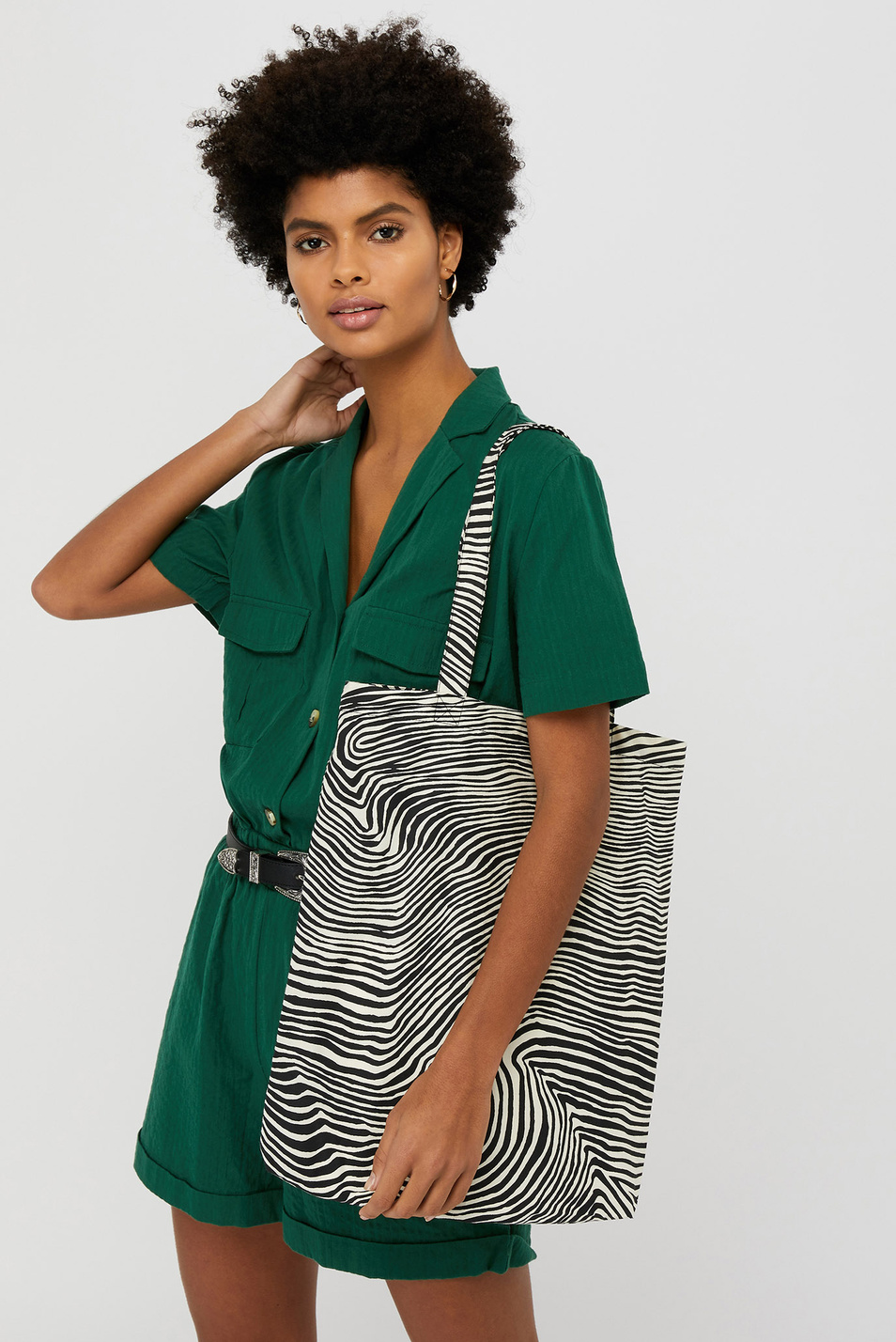 Женский Accessorize Сумка-шоппер Zebra (цвет ), артикул 890279 | Фото 2