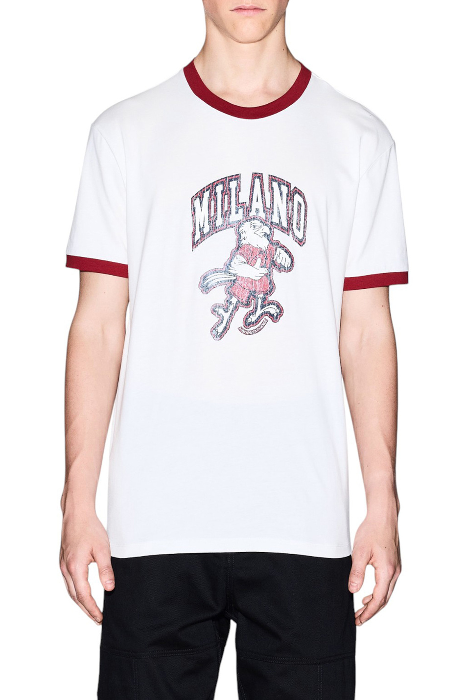 Мужской Armani Exchange Футболка из хлопка с принтом (цвет ), артикул XM001903-AF10362 | Фото 3