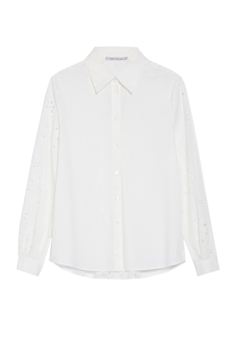Pennyblack Рубашка TRIBUTO из поплина с вышивкой бродери англез ( цвет), артикул 31111022 | Фото 1