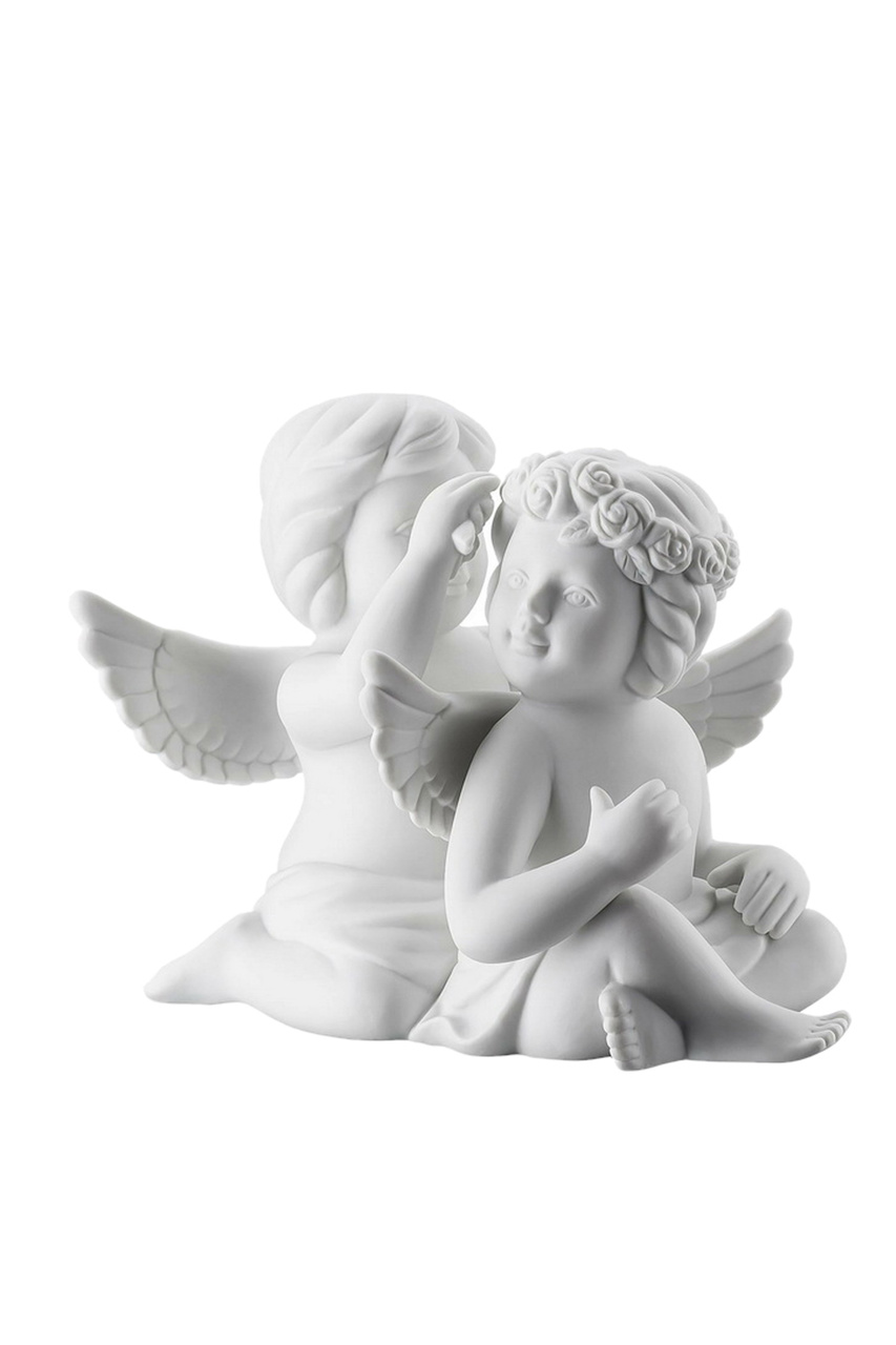 Фигурка "Два ангела с венком"|Основной цвет:Белый|Артикул:69056-000102-90529 | Фото 1