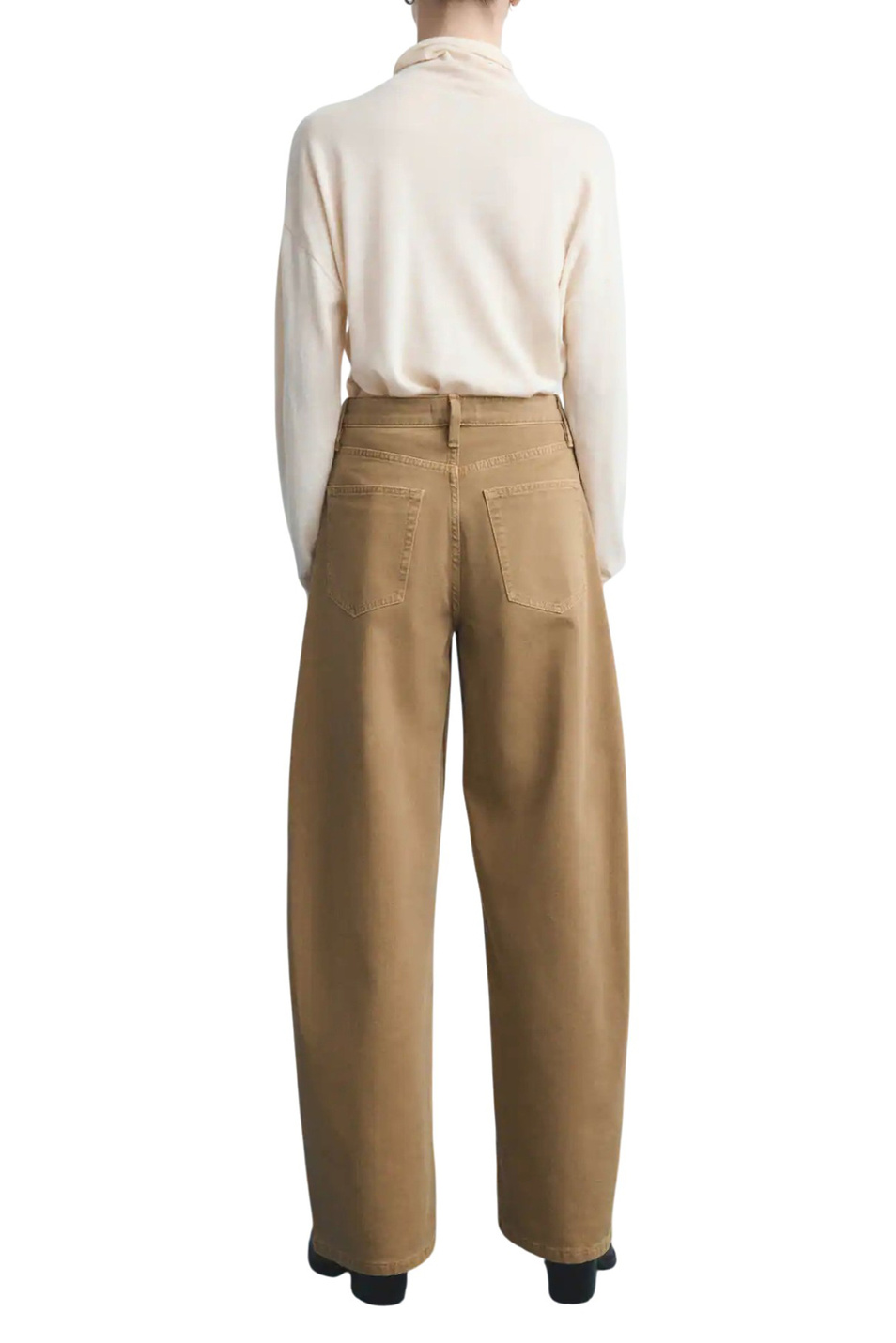 Женский Mango Джинсы AISHA из хлопка (цвет ), артикул 27021317 | Фото 4