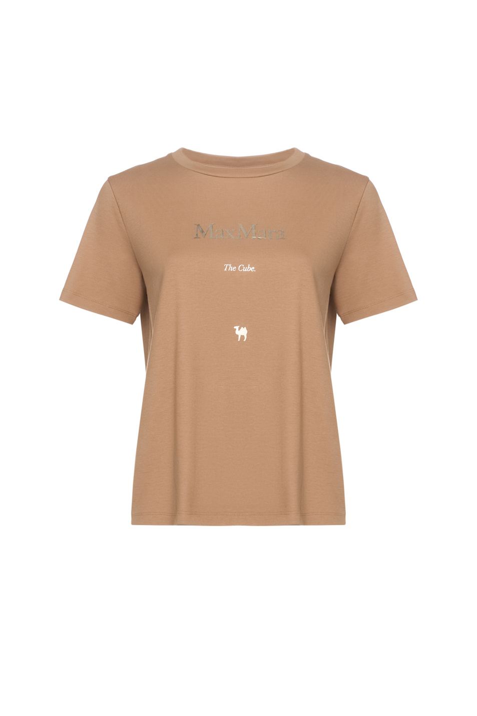 Женский Max Mara Футболка QUARZO из хлопка с принтом (цвет ), артикул 2529976031 | Фото 1