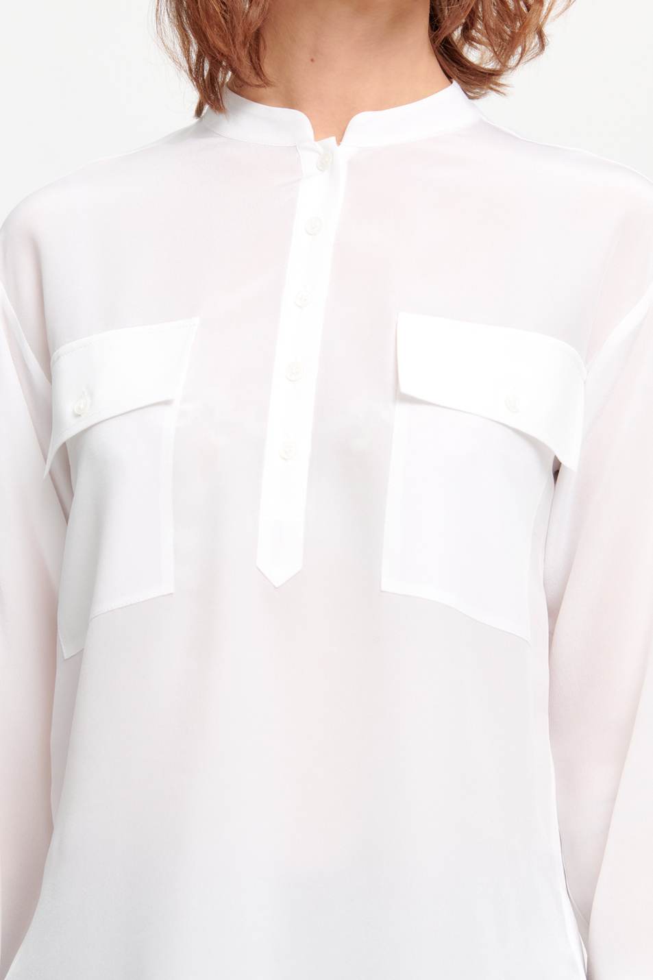 MAX&Co. Блузка FUOCO из натурального шелка (цвет ), артикул 71115121 | Фото 5