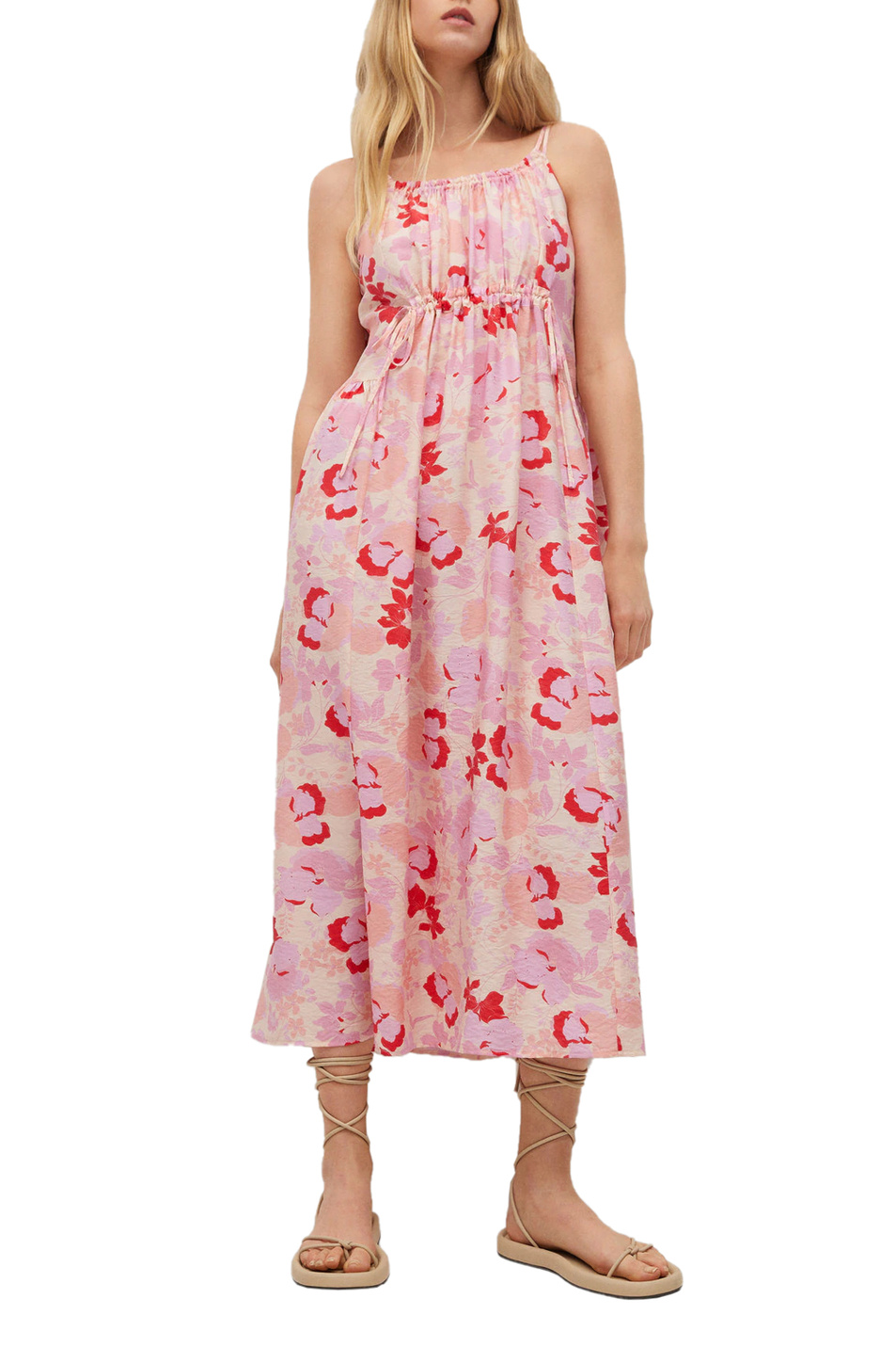 Женский Mango Платье LIME на бретелях с принтом (цвет ), артикул 17072011 | Фото 2