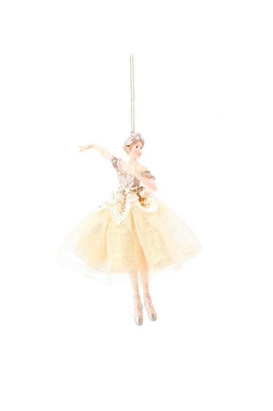 Не имеет пола Gisela Graham Елочная игрушка "Балерина" 14 см, в ассортименте (цвет ), артикул 12323 | Фото 1