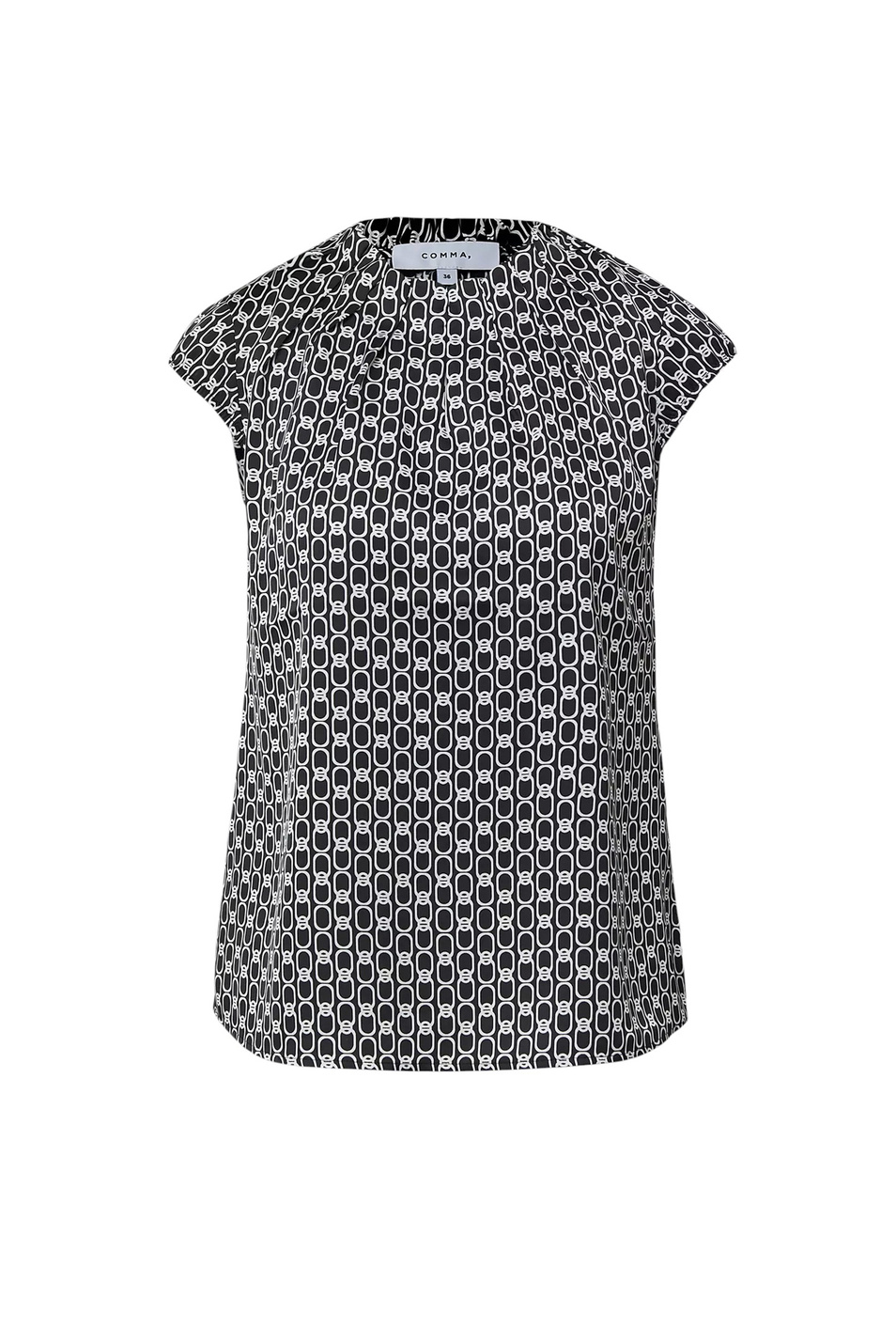 Женский Comma Блузка с принтом (цвет ), артикул 2169600 | Фото 1
