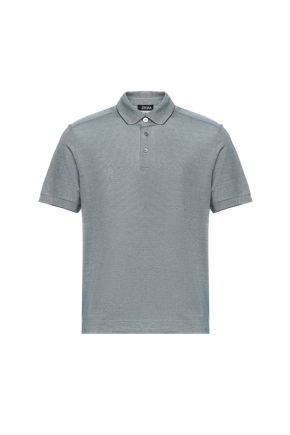 Мужской Zegna Футболка поло из хлопка и шелка (цвет ), артикул UF341A9-F786-T09 | Фото 1
