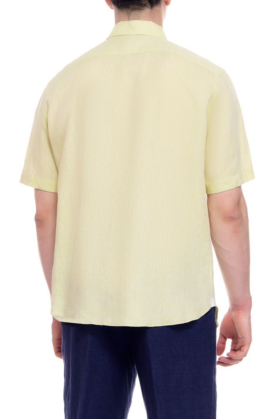 Мужской Zegna Рубашка из чистого льна (цвет ), артикул UBX31A5-SCO3-238G | Фото 4
