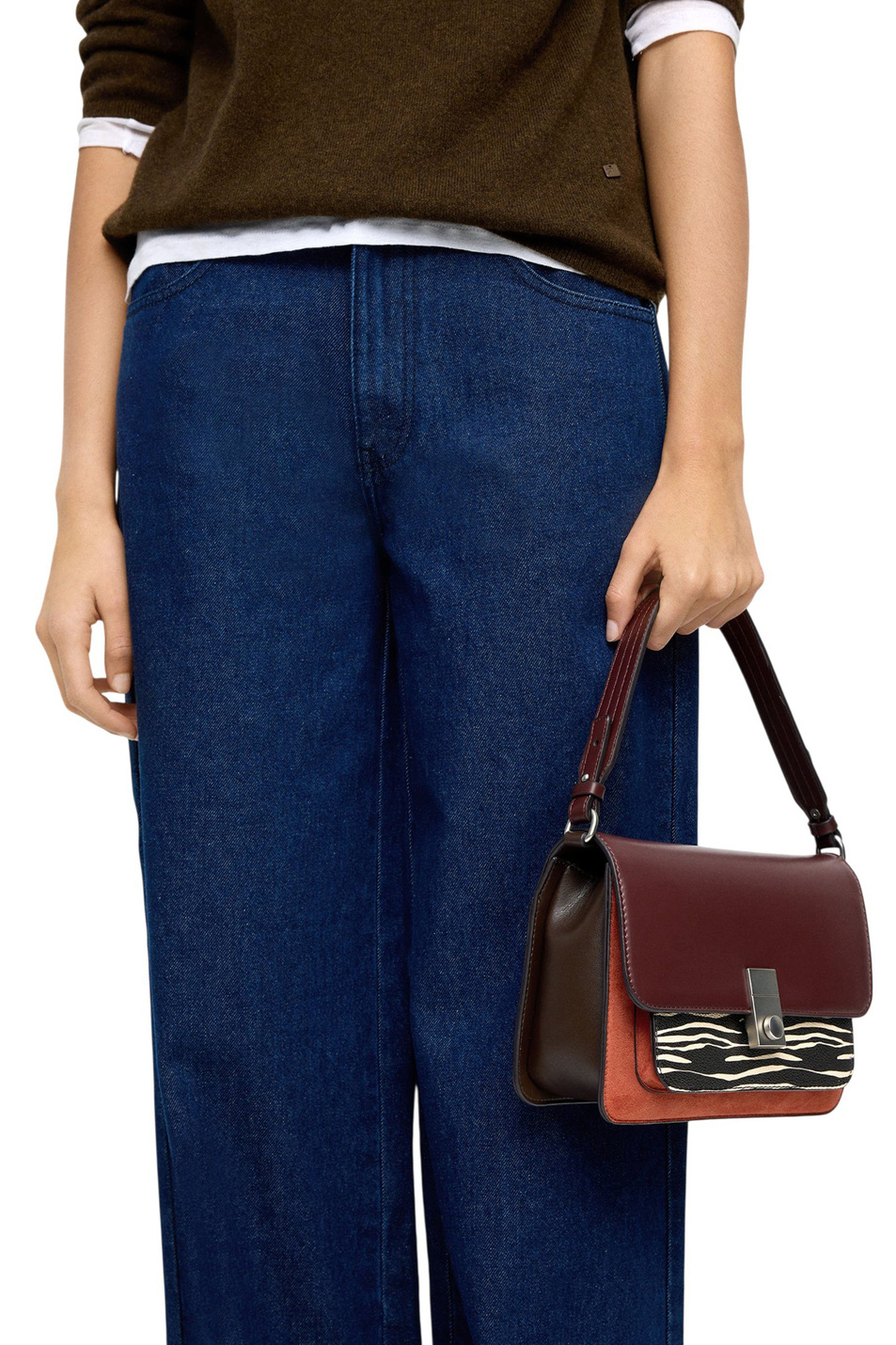 Женский Parfois Сумка с анималистичным принтом (цвет ), артикул 243345 | Фото 4