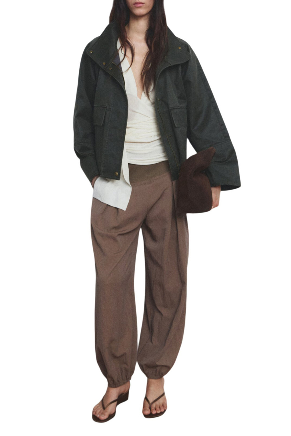 Женский Mango Куртка MATCHA однотонная (цвет ), артикул 27094776 | Фото 2