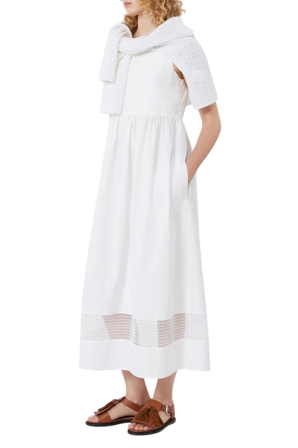 Женский Weekend Max Mara Платье GOLA из хлопка (цвет ), артикул 2615221082 | Фото 2