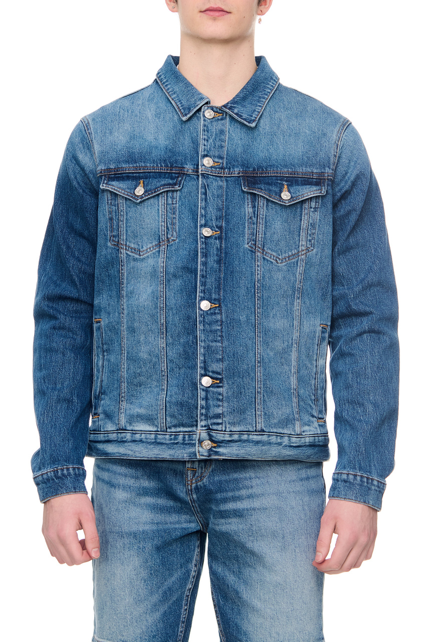 Куртка джинсовая PERFECT|Основной цвет:Синий|Артикул:JSK5C100LO | Фото 1