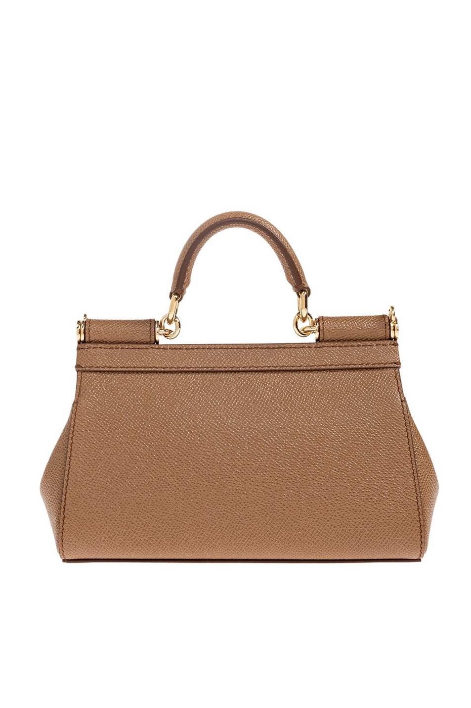 Сумка Sicily из натуральной кожи|Основной цвет:Коричневый Женский Dolce & Gabbana Сумка Sicily из натуральной кожи (цвет ), артикул BB7116-B1001 | Фото 3