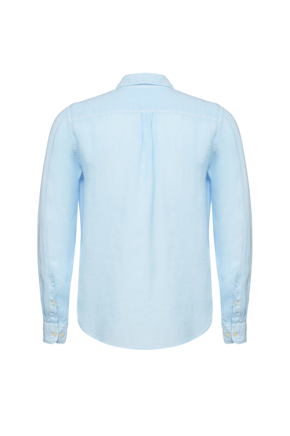 Мужской 120% Lino Рубашка из натурального льна (цвет ), артикул 33ALIM14250000115 | Фото 2