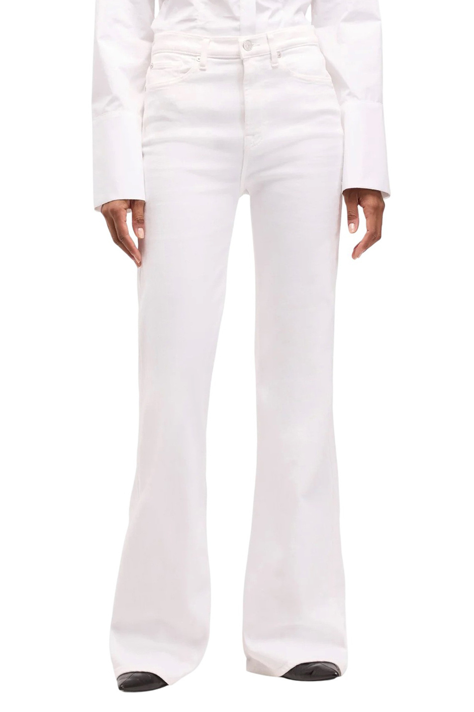 Женский 7 for all Mankind Джинсы MODERN DOJO из эластичного хлопка (цвет ), артикул 7U330C14 | Фото 3