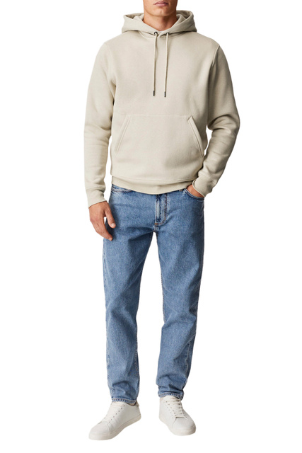Толстовка BONO с капюшоном и карманом|Основной цвет:Кремовый|Артикул:37035915 | Фото 2