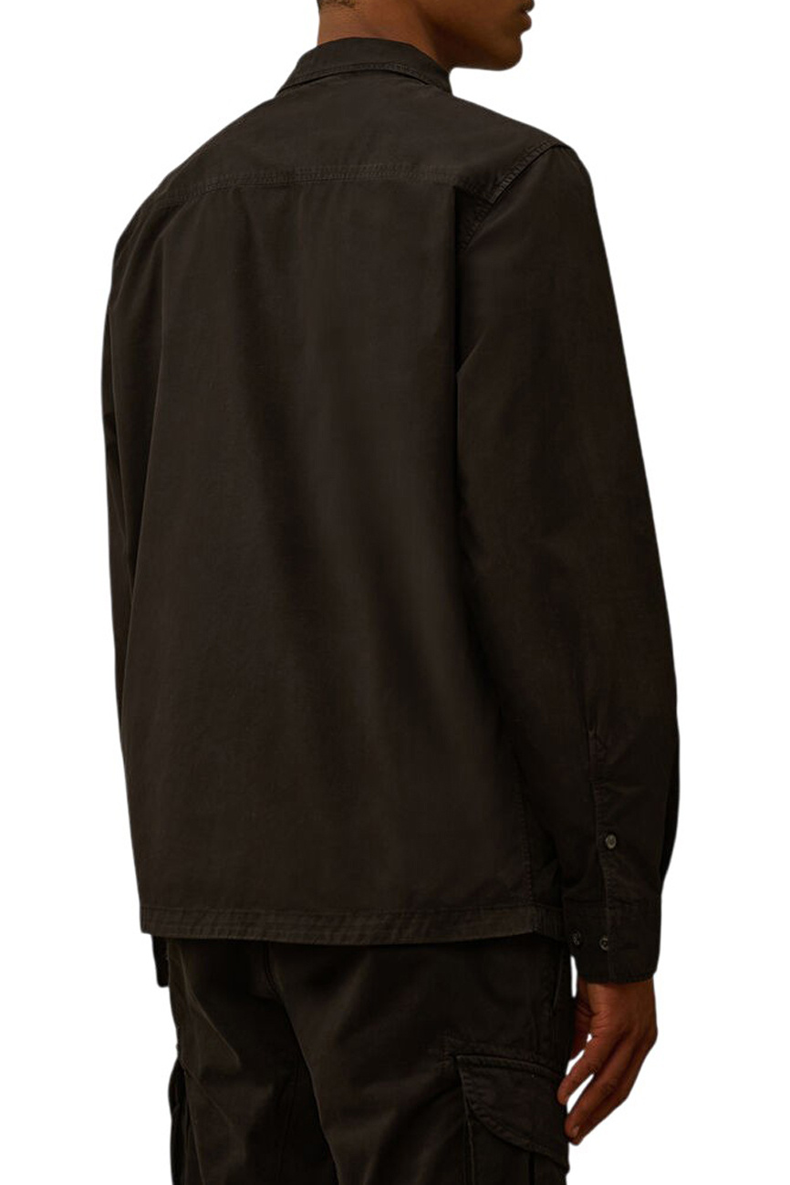 Мужской C.P. Company Куртка-рубашка из хлопка (цвет ), артикул RCCMOS705A110143G | Фото 4