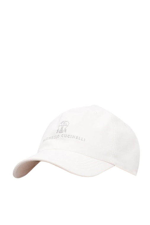 Мужской Brunello Cucinelli Кепка из хлопка с логотипом (цвет ), артикул M252D9850 | Фото 1