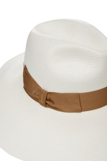 Шляпа с широкими полями|Основной цвет:Коричневый|Артикул:232171 | Фото 2