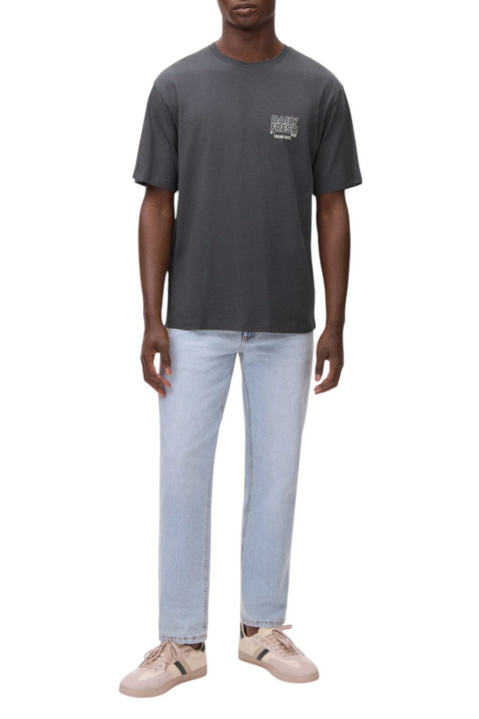 Мальчикам Mango Kids Футболка PIZZA из хлопка (цвет ), артикул 17031226 | Фото 2