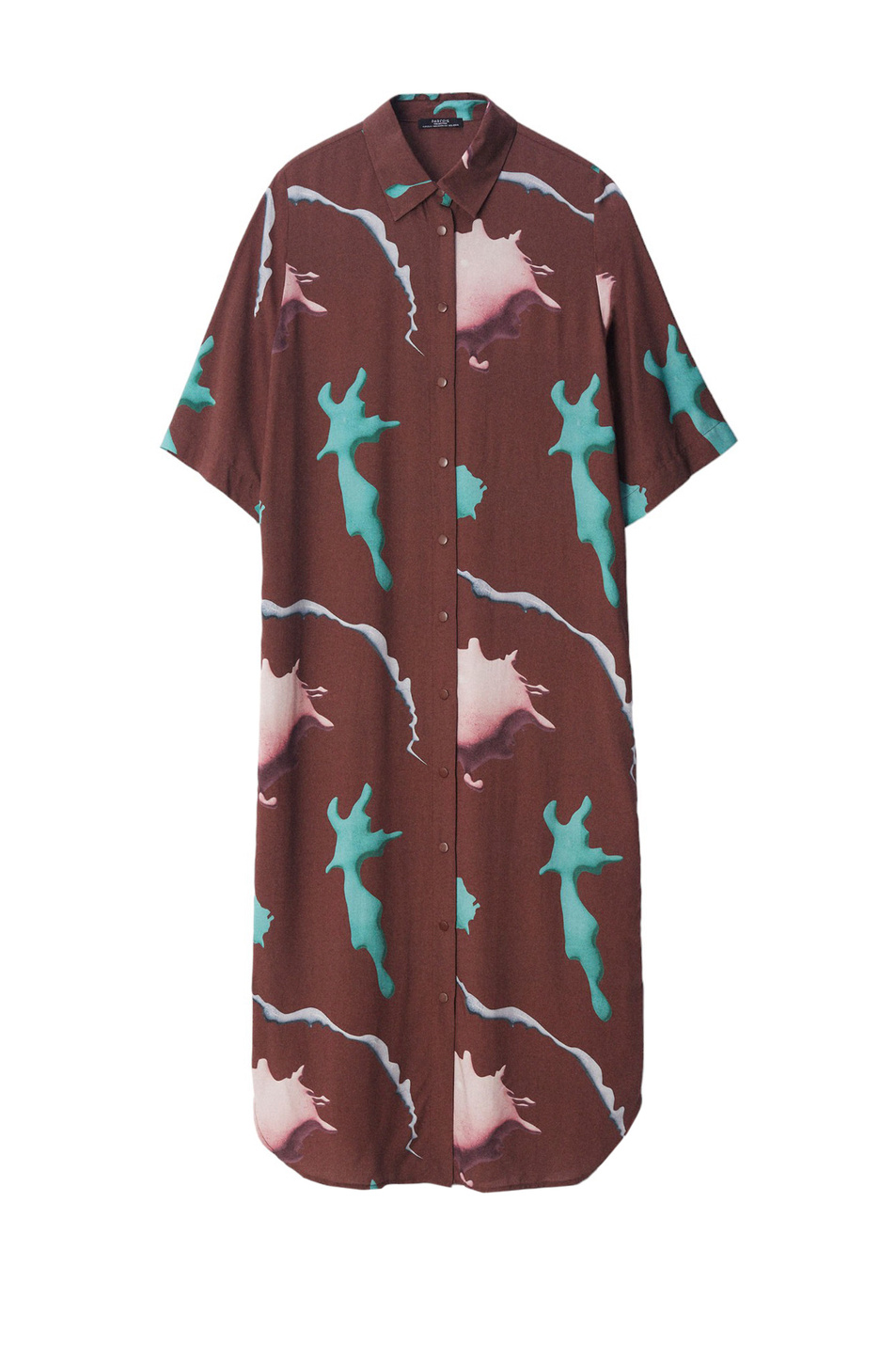 Женский Parfois Платье-рубашка с принтом (цвет ), артикул 217733 | Фото 1