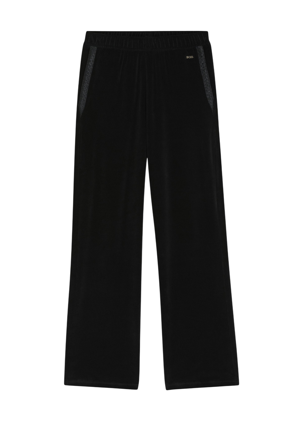 Брюки из велюра|Основной цвет:Черный Женский BOSS Брюки из велюра (цвет ), артикул 50550716 | Фото 1