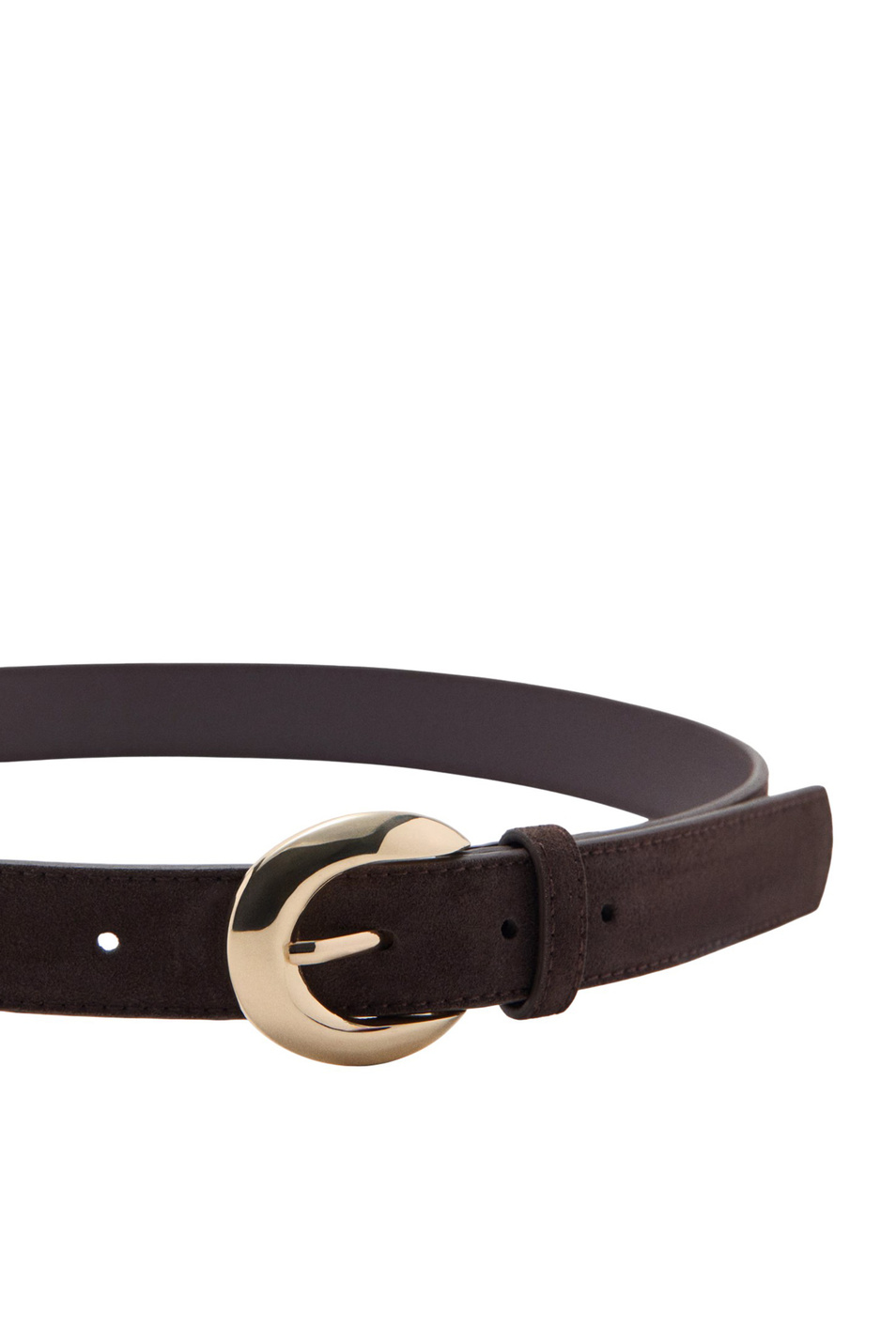 Женский Mango Ремень MAYA из натуральной замши (цвет ), артикул 27051334 | Фото 3