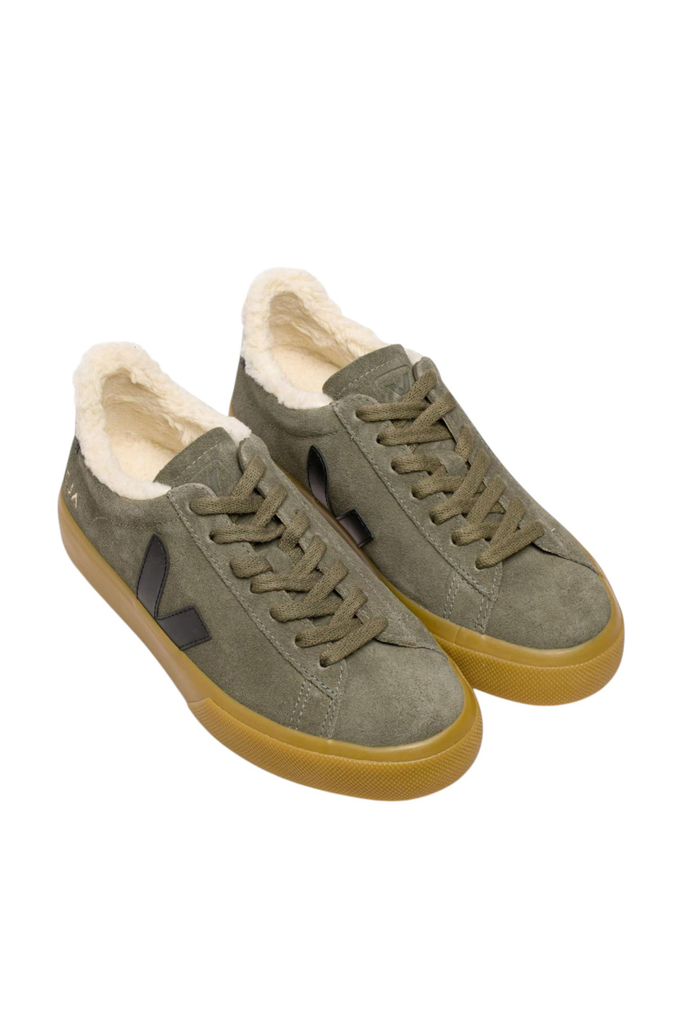 Мужской Veja Кеды CAMPO из натуральной замши (цвет ), артикул CW0320810B | Фото 4
