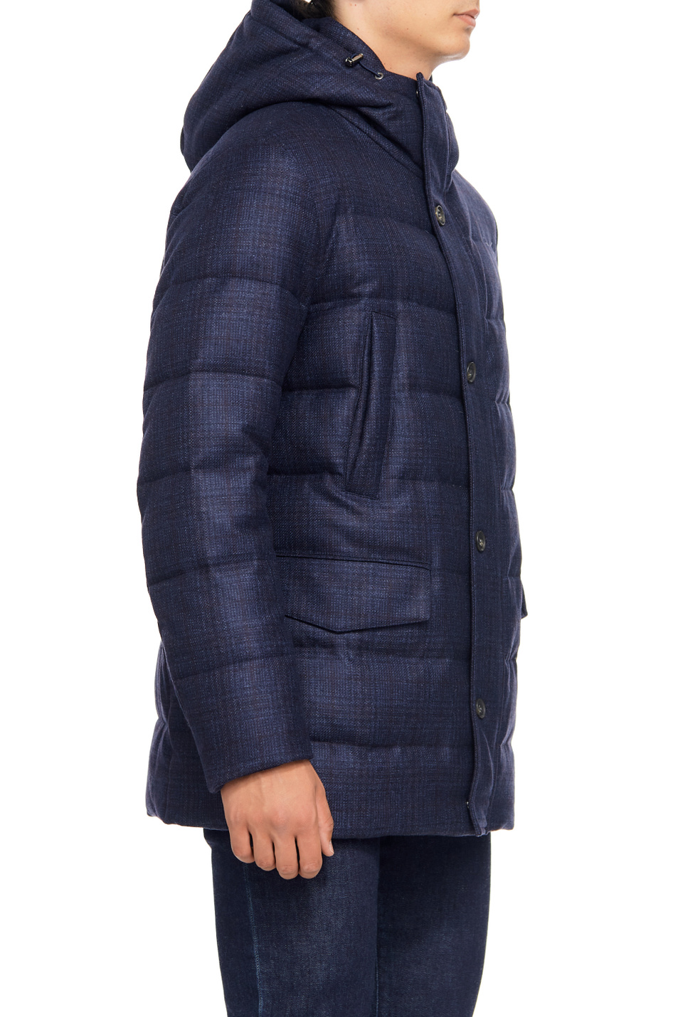 Мужской Corneliani Пальто стеганое из натуральной шерсти (цвет ), артикул 9225T4-3820127 | Фото 4