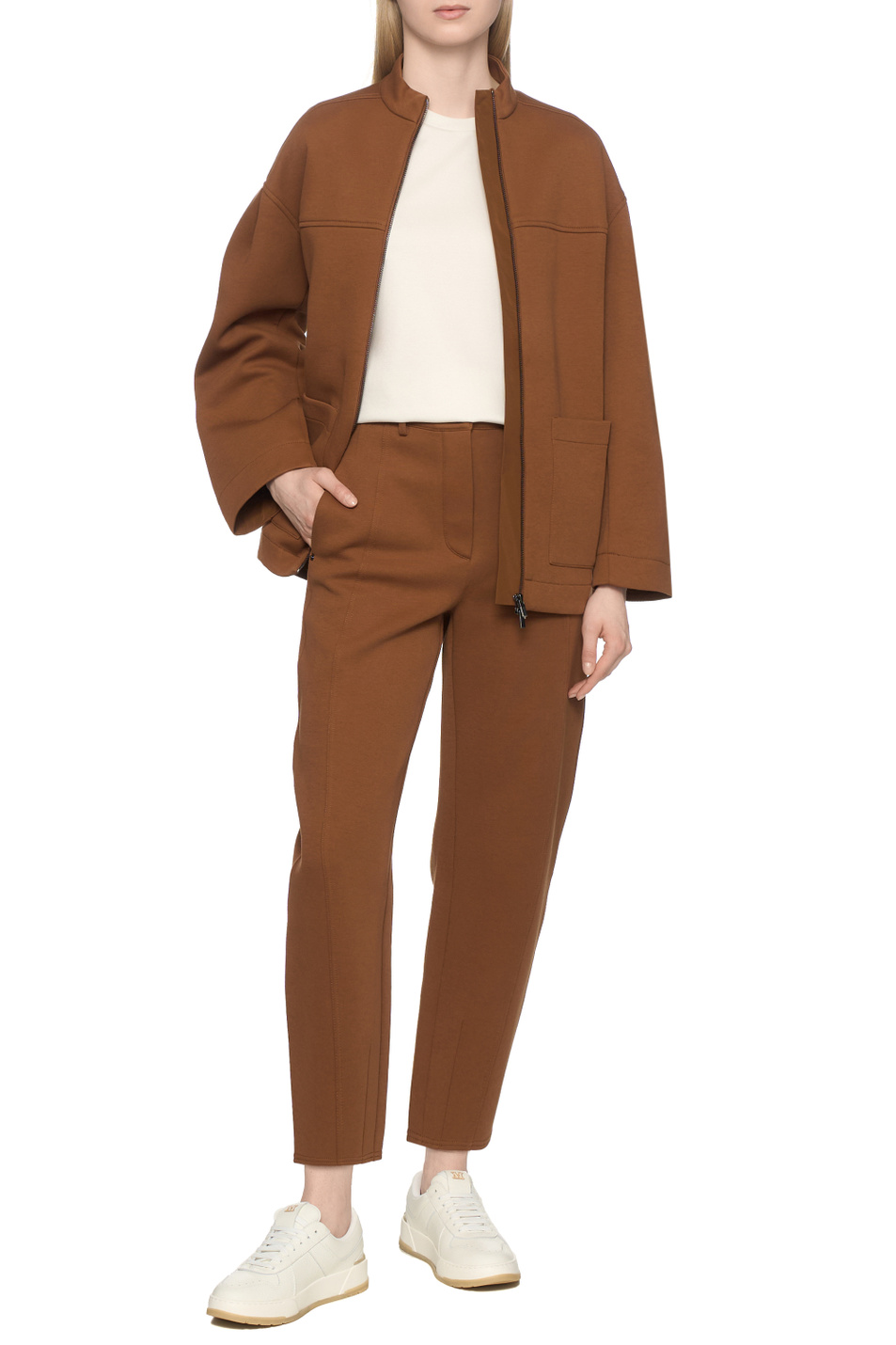 Женский Max Mara Жакет CADICE однотонный (цвет ), артикул 2526926027 | Фото 3