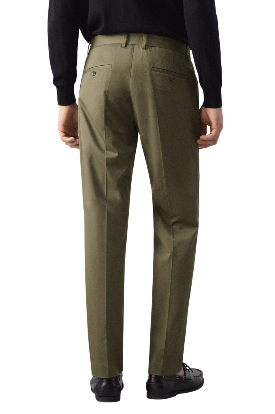 Мужской Mango Man Брюки DUBLINO зауженного кроя (цвет ), артикул 27004418 | Фото 4