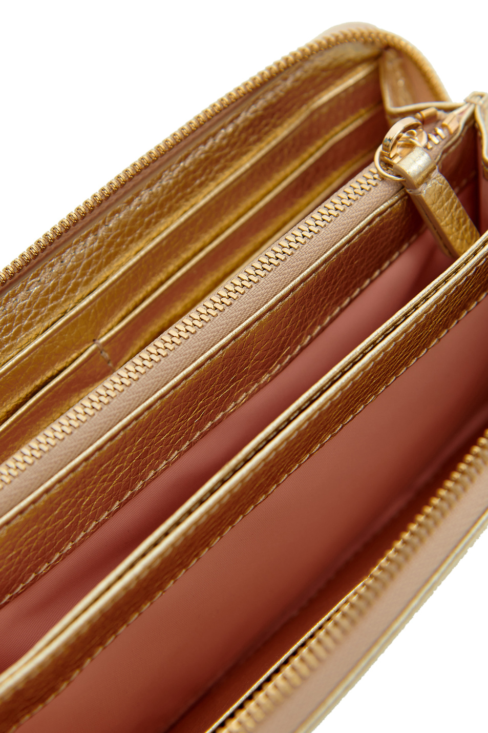 Женский Coccinelle Кошелек Metallic Soft из натуральной кожи (цвет ), артикул E2HW5110401 | Фото 3