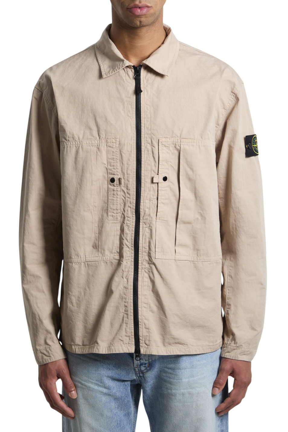 Мужской Stone Island Куртка однотонная (цвет ), артикул L1S151200005-S0298 | Фото 3