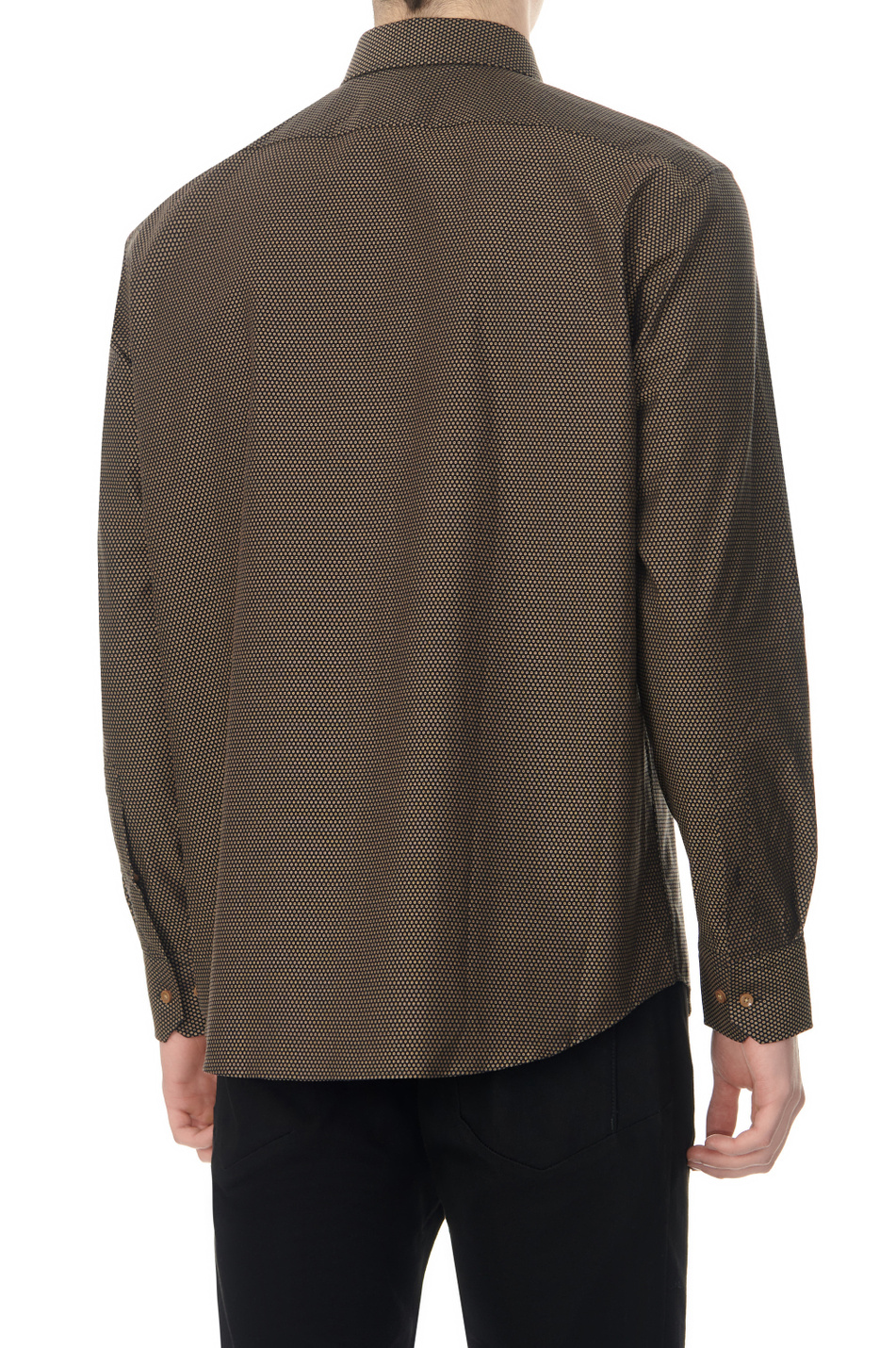 Мужской BOSS Рубашка из эластичного хлопка (цвет ), артикул 50496166 | Фото 4