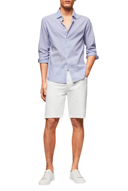 Джинсовые шорты JAROD|Основной цвет:Белый|Артикул:47055926 | Фото 2