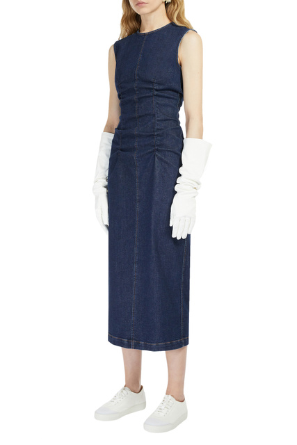 Джинсовое платье DIDA без рукавов|Основной цвет:Синий|Артикул:72210327 | Фото 2