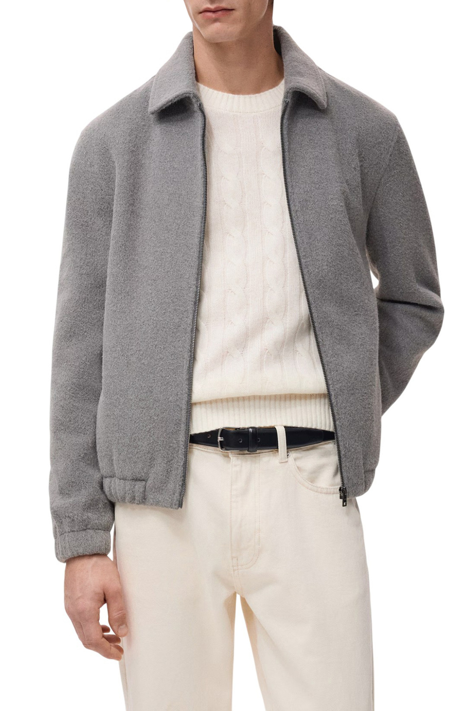 Мужской Mango Man Куртка BELLECZ на молнии (цвет ), артикул 27091210 | Фото 3