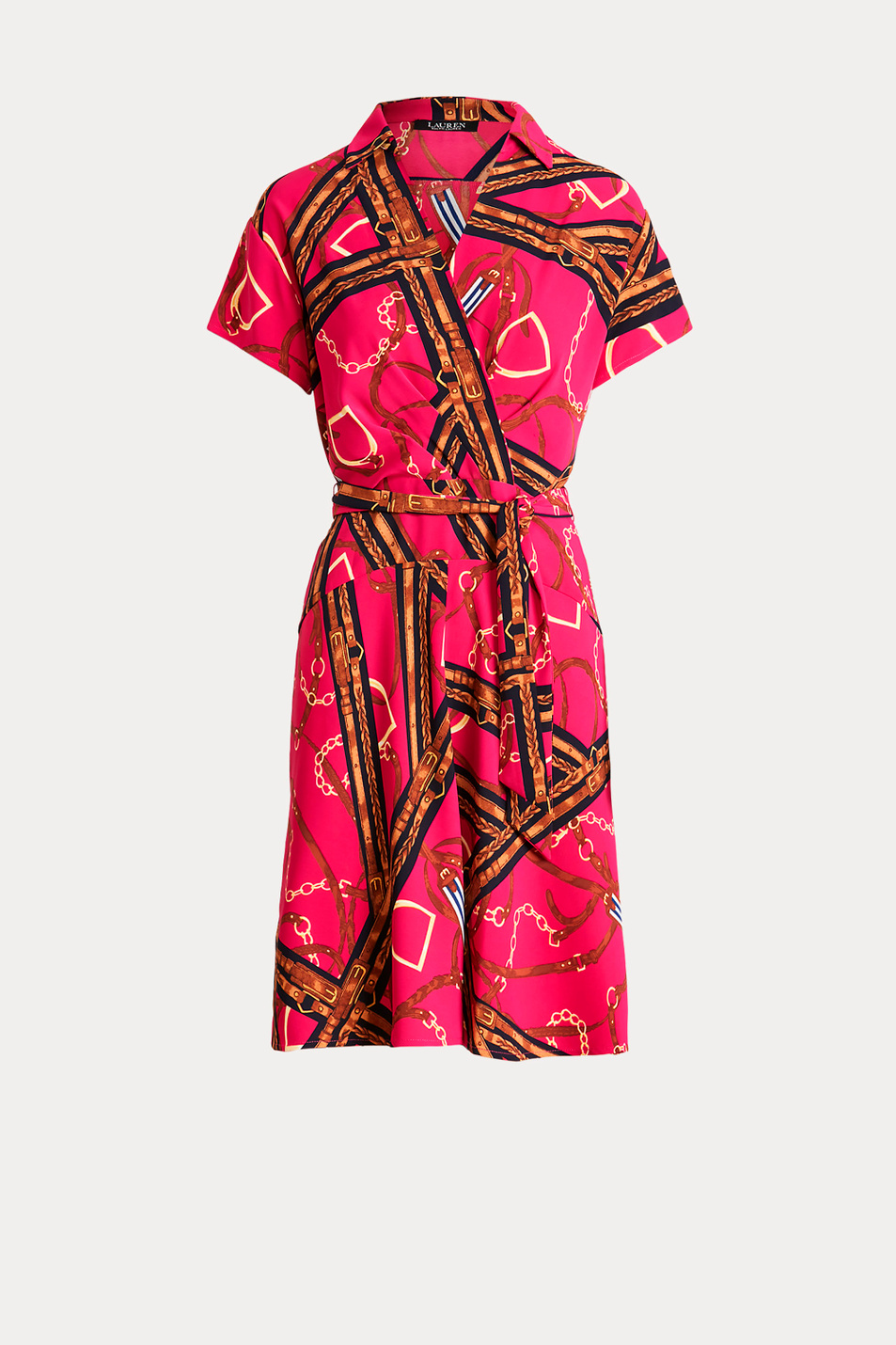 Lauren Платье-рубашка с принтом и поясом (цвет ), артикул 250832567001 | Фото 1