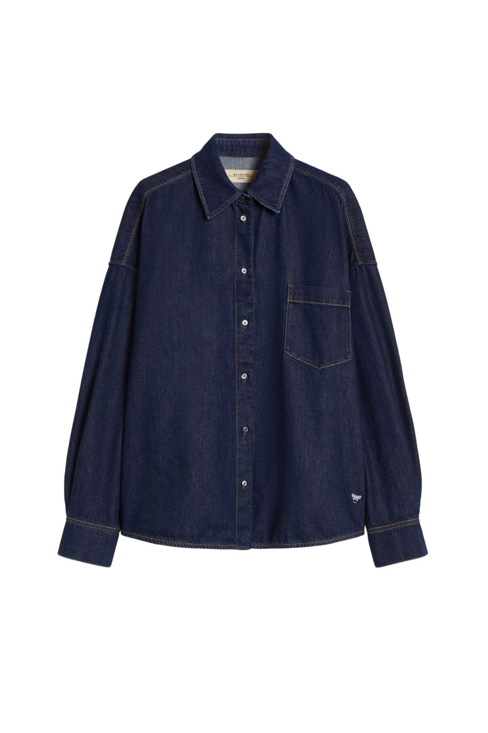 Женский Weekend Max Mara Рубашка FOGGIA джинсовая (цвет ), артикул 2615111011 | Фото 1