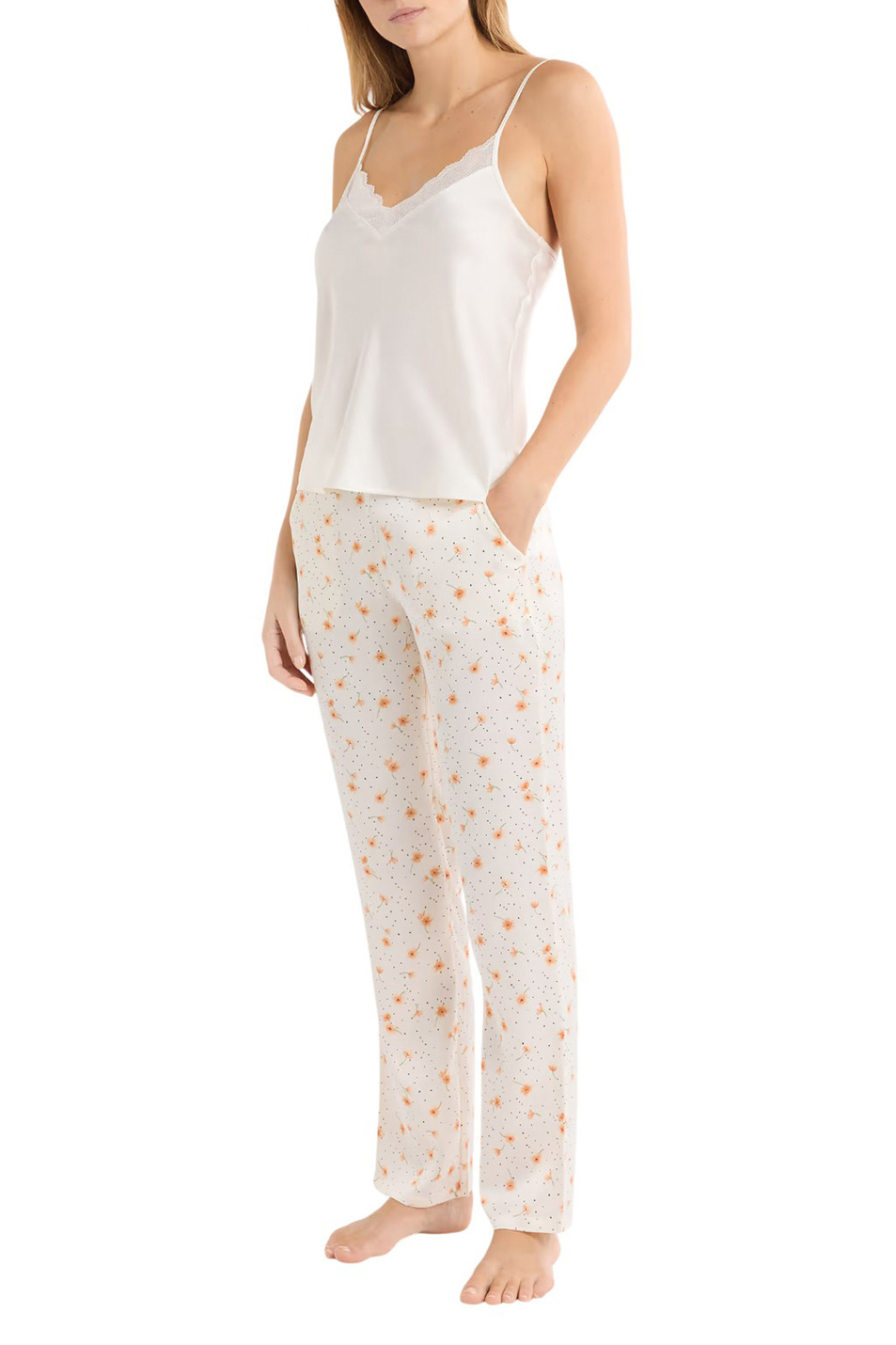 Женский Etam Костюм домашний KAIA (халат, топ, брюки) (цвет ), артикул 6557103 | Фото 2