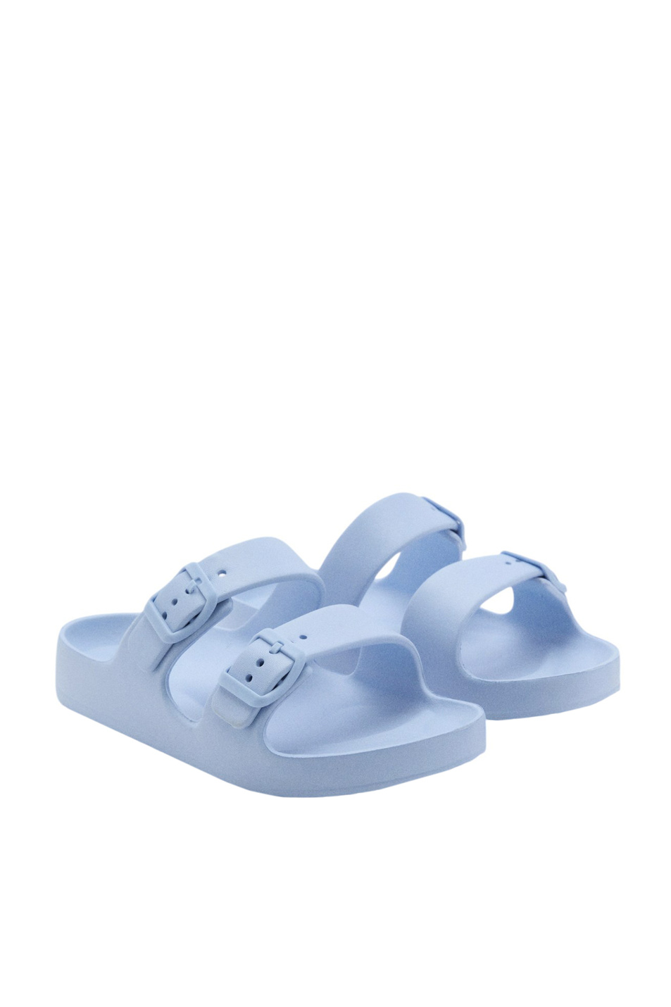 Девочкам Mango Kids Шлепанцы PAUT с пряжкой (цвет ), артикул 87037677 | Фото 2