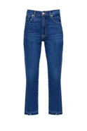 Женский 7 for all Mankind Джинсы LOGAN STOVEPIPE из эластичного хлопка (цвет ), артикул JSSLC650BS | Фото 1